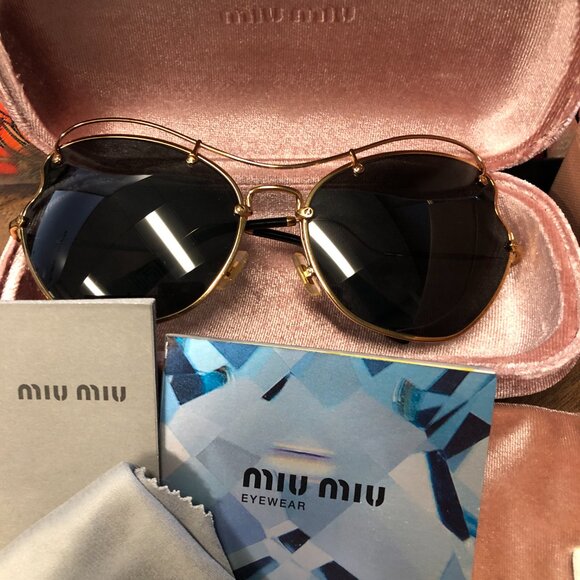 MIU MIU Butterfly Sunglasses w All Accessories main image 12